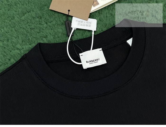 Burberry 버버리 EKD 프린트 스트라이프 반팔 티셔츠 의류 16번 이미지