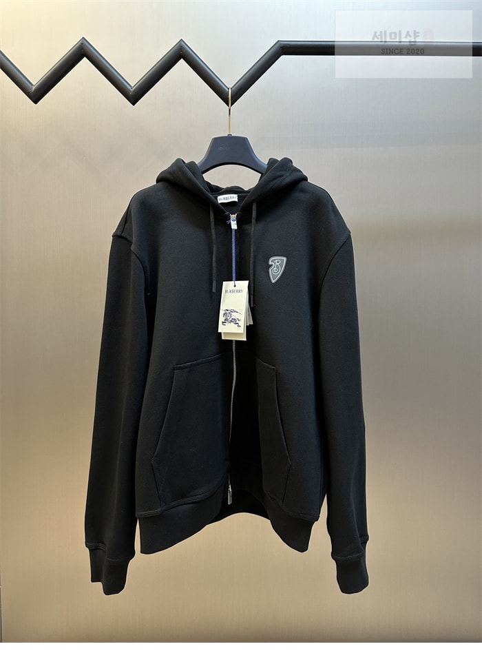 Burberry 버버리 EKD B 쉴드 모티프 후드 집업 의류 6번 이미지