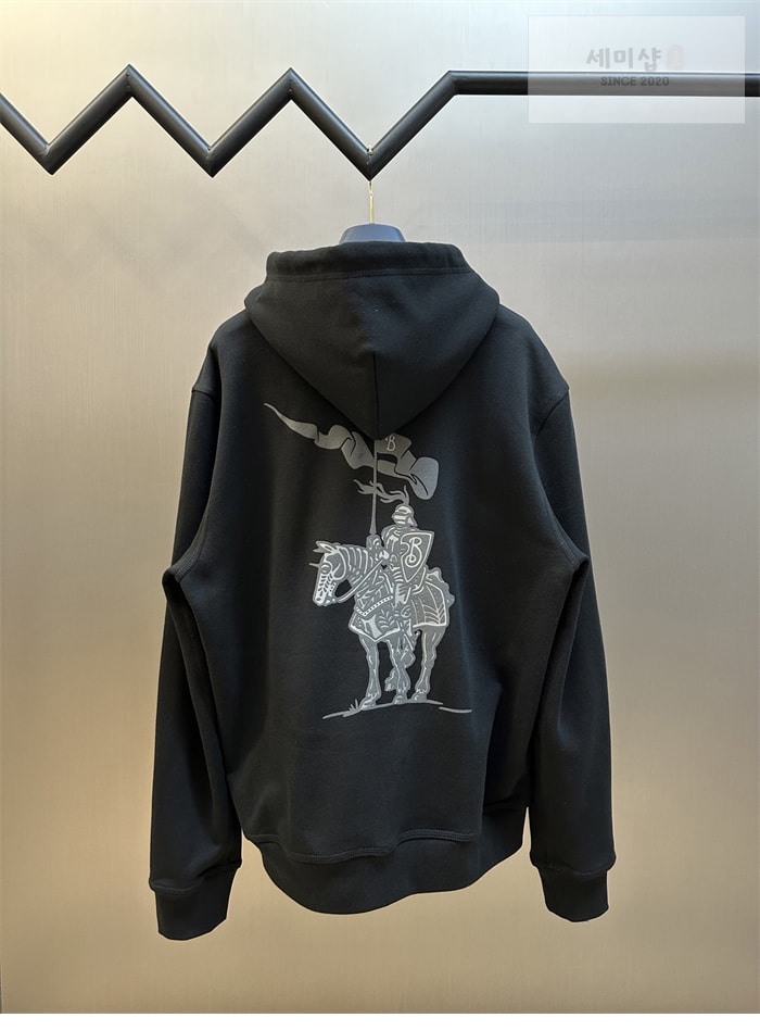 Burberry 버버리 EKD B 쉴드 모티프 후드 집업 의류 9번 이미지