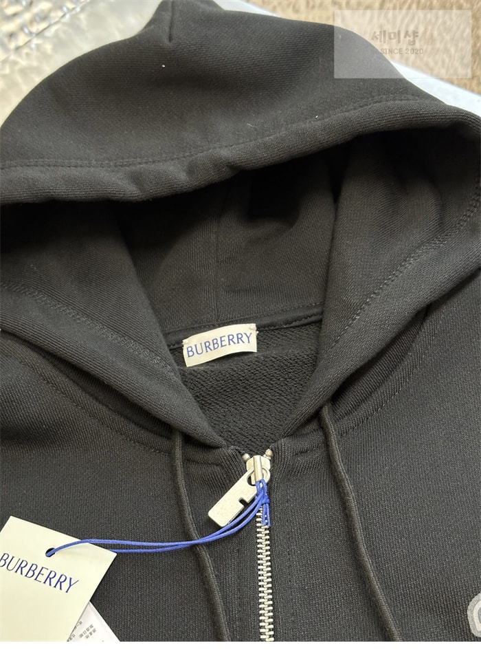 Burberry 버버리 EKD B 쉴드 모티프 후드 집업 의류 10번 이미지