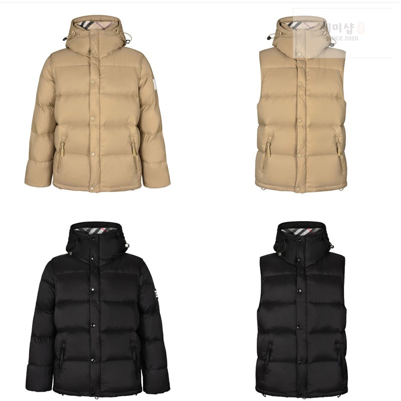 Burberry 버버리 Lockwell 디태처블 후드 패딩 자켓 의류 1번 이미지