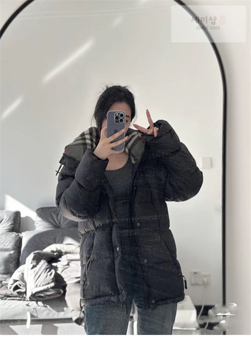 Burberry 버버리 Lockwell 디태처블 후드 패딩 자켓 의류 17번 이미지