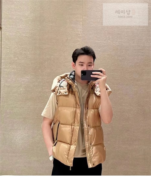 Burberry 버버리 Lockwell 디태처블 후드 패딩 자켓 의류 34번 이미지