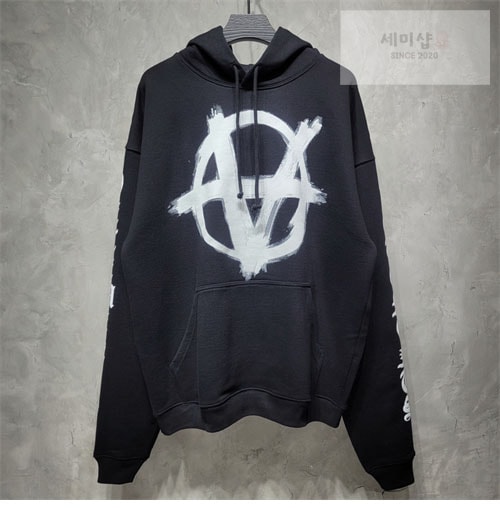 Vetements 베트멍 더블 아나키 후드 의류 4번 이미지