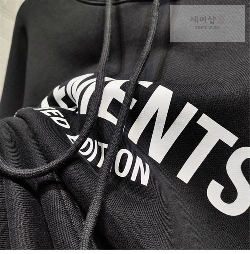 Vetements 베트멍 리미티드 에디션 로고 후디 의류 3번 이미지