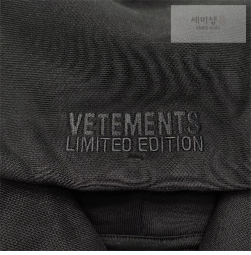 Vetements 베트멍 리미티드 에디션 로고 후디 의류 8번 이미지
