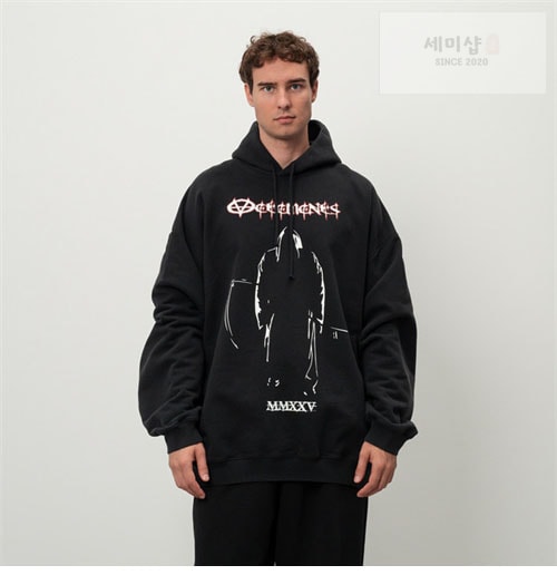 Vetements 베트멍 리퍼 로고 후디 의류 2번 이미지