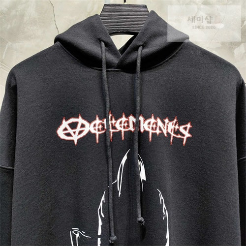 Vetements 베트멍 리퍼 로고 후디 의류 6번 이미지