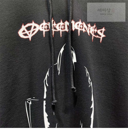 Vetements 베트멍 리퍼 로고 후디 의류 10번 이미지