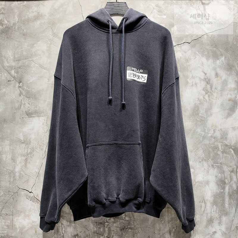 Vetements 베트멍 마이 네임 이즈 후디 의류 1번 이미지