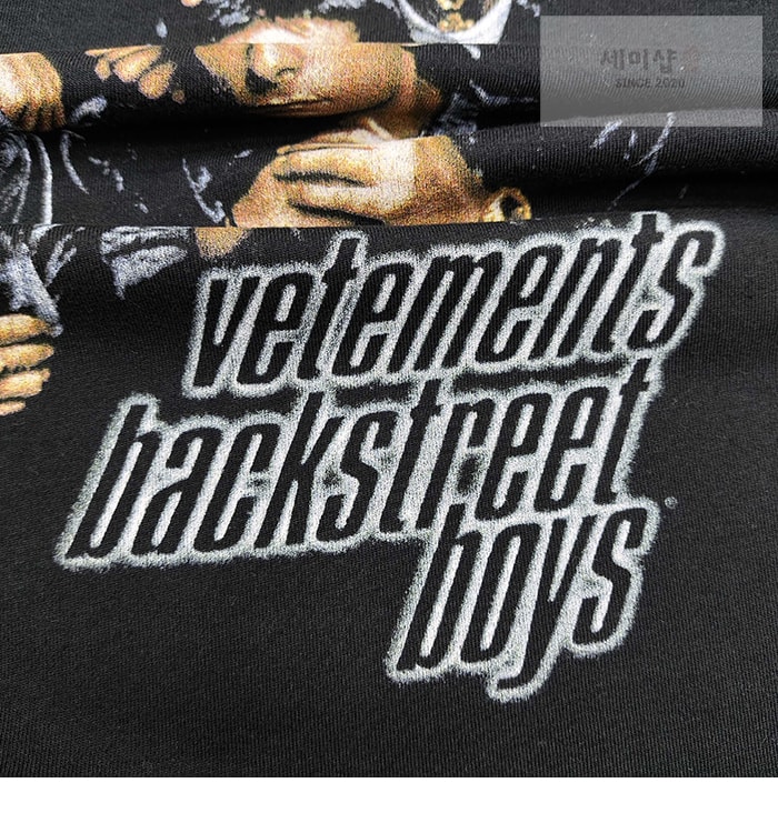 Vetements 베트멍 백스트리트 보이즈 반팔 티셔츠 의류 11번 이미지