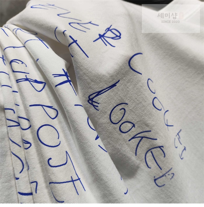 Vetements 베트멍 쉬 네버 룩 오버사이즈 반팔 티셔츠 의류 5번 이미지