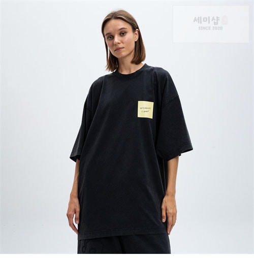 Vetements 베트멍 스티키 로고 반팔 티셔츠 의류 2번 이미지