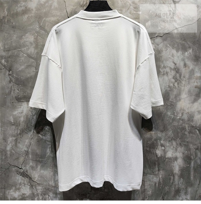 Vetements 베트멍 에펠탑 프린팅 오버사이즈 반팔 티셔츠 의류 2번 이미지
