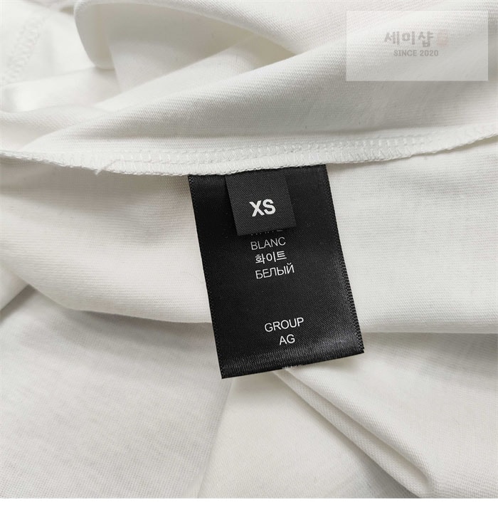 Vetements 베트멍 에펠탑 프린팅 오버사이즈 반팔 티셔츠 의류 9번 이미지