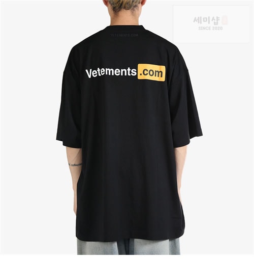 Vetements 베트멍 .com 반팔 티셔츠 의류 2번 이미지