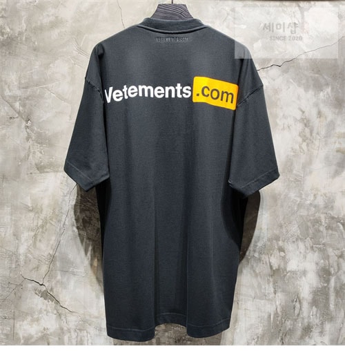 Vetements 베트멍 .com 반팔 티셔츠 의류 5번 이미지