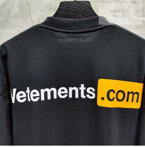 Vetements 베트멍 .com 반팔 티셔츠 의류 7번 이미지