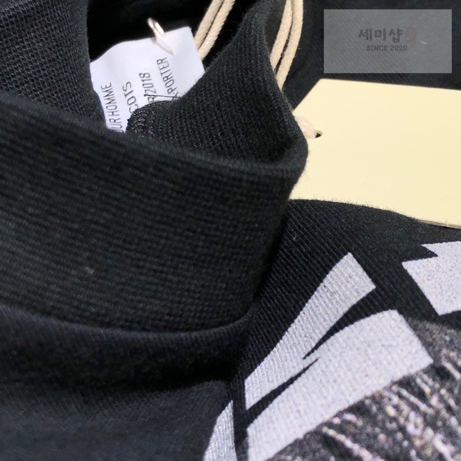 Vetements 베트멍 17FW 람슈타인 반팔 티셔츠 블랙 의류 9번 이미지