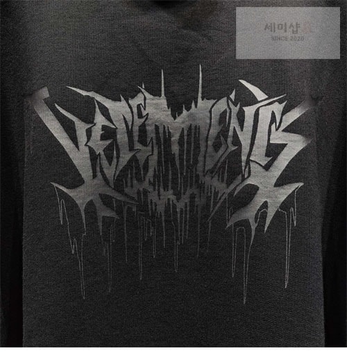 Vetements 베트멍 24FW 그래픽 프린트 후디 의류 9번 이미지