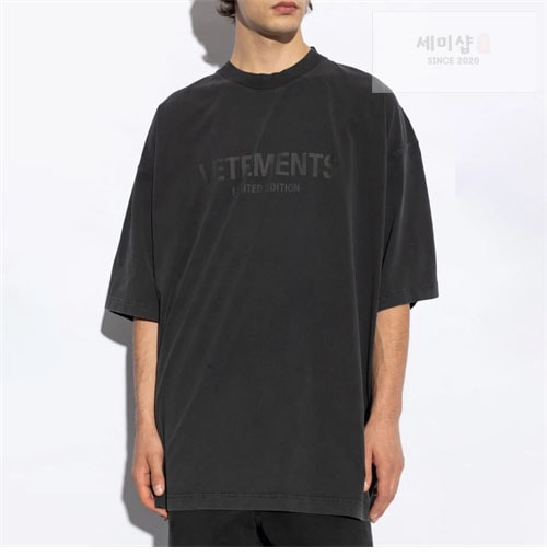 Vetements 베트멍 24FW 로고 반팔 티셔츠 의류 4번 이미지