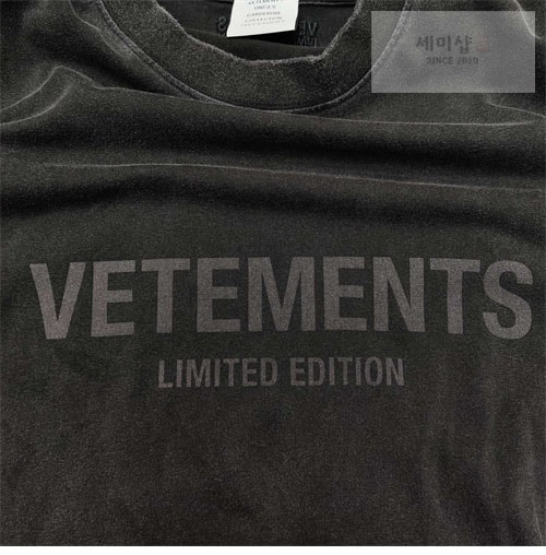 Vetements 베트멍 24FW 로고 반팔 티셔츠 의류 8번 이미지