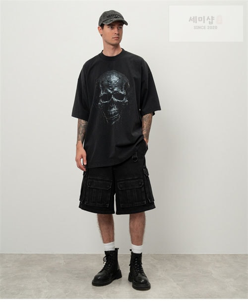 Vetements 베트멍 24FW 오버사이즈 반팔 티셔츠 의류 1번 이미지