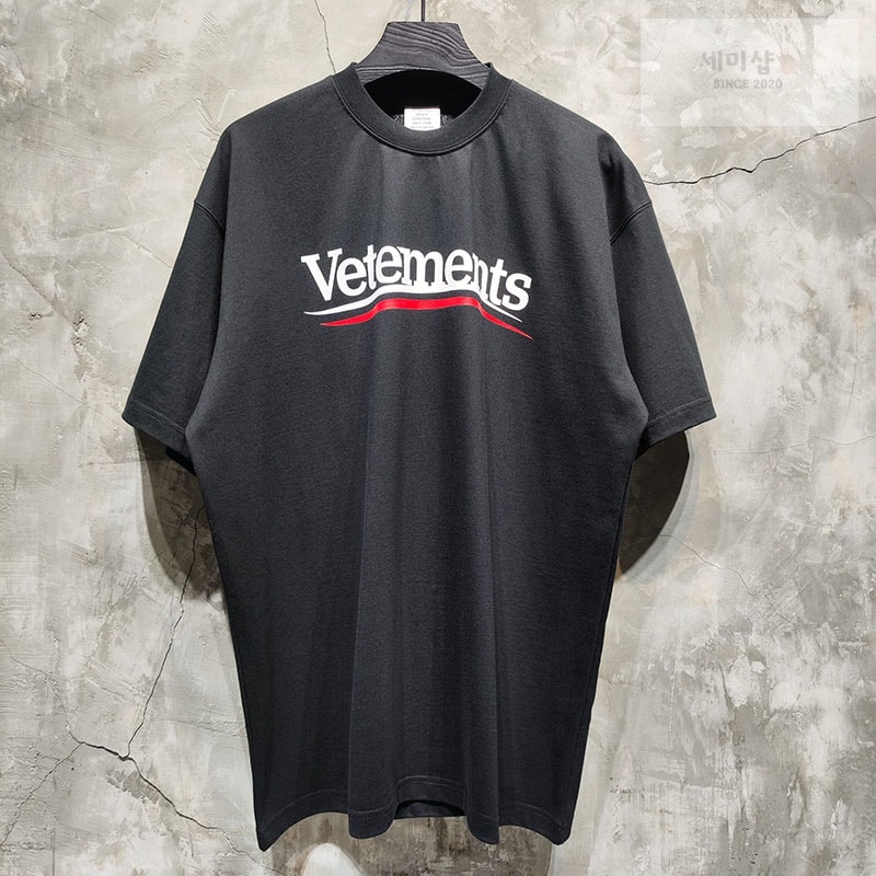 Vetements 베트멍 24SS 캠페인 로고 반팔 티셔츠 의류 1번 이미지