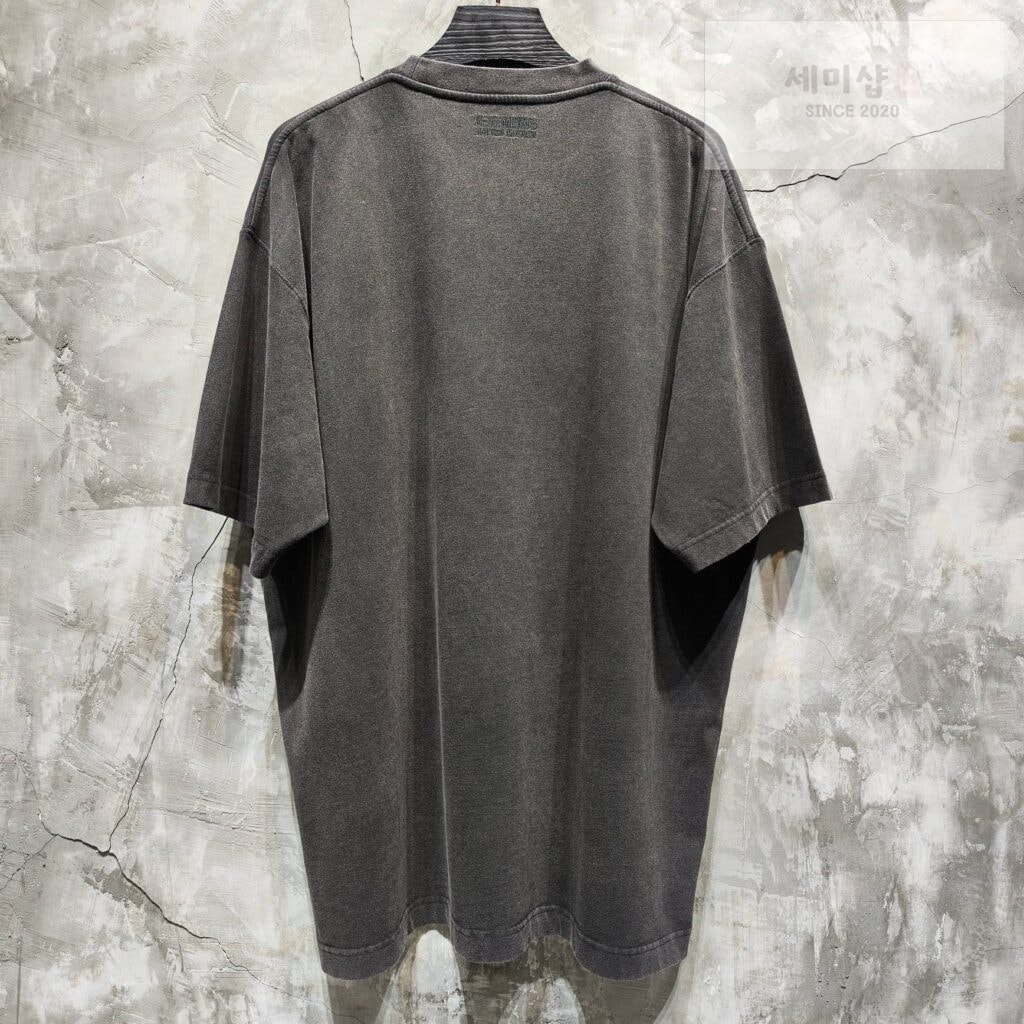 Vetements 베트멍 24SS SPRING WATER 로고 반팔 티셔츠 블랙 의류 5번 이미지