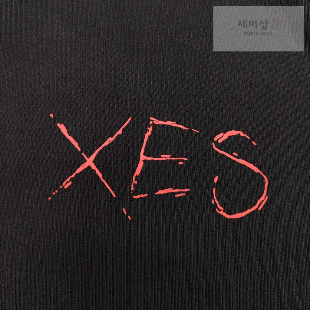 Vetements 베트멍 24SS XES 오버사이즈 후드 티셔츠 블랙 의류 3번 이미지