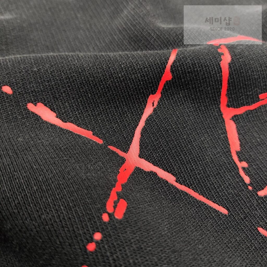 Vetements 베트멍 24SS XES 오버사이즈 후드 티셔츠 블랙 의류 4번 이미지