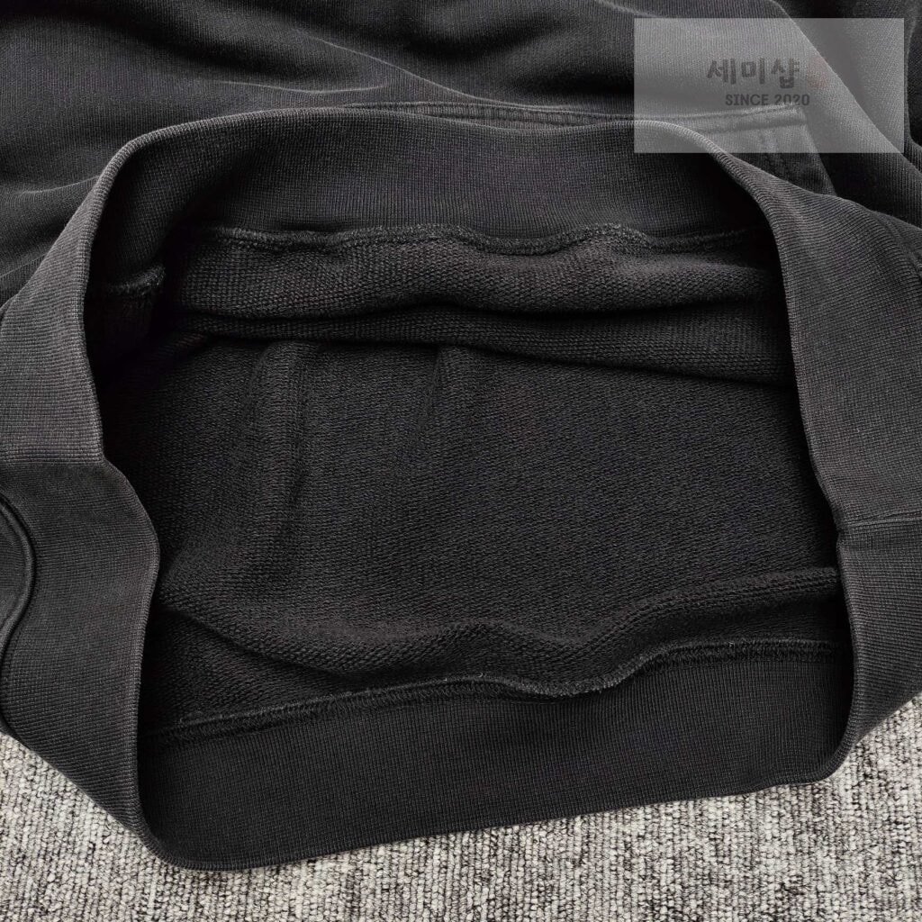 Vetements 베트멍 24SS XES 오버사이즈 후드 티셔츠 블랙 의류 12번 이미지