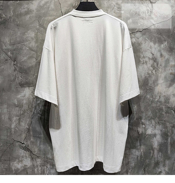 Vetements 베트멍 We Buy Things 오버사이즈 반팔 티셔츠 의류 4번 이미지