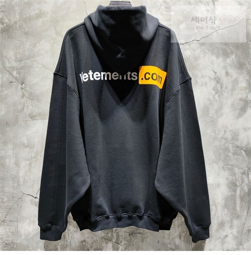 Vetements 베트멍 XXX 로고 후드티 의류 3번 이미지