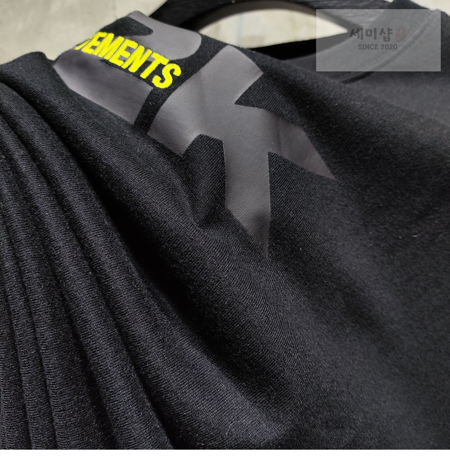 Vetements 베트멍 Y2K 반팔 티셔츠 블랙 의류 11번 이미지