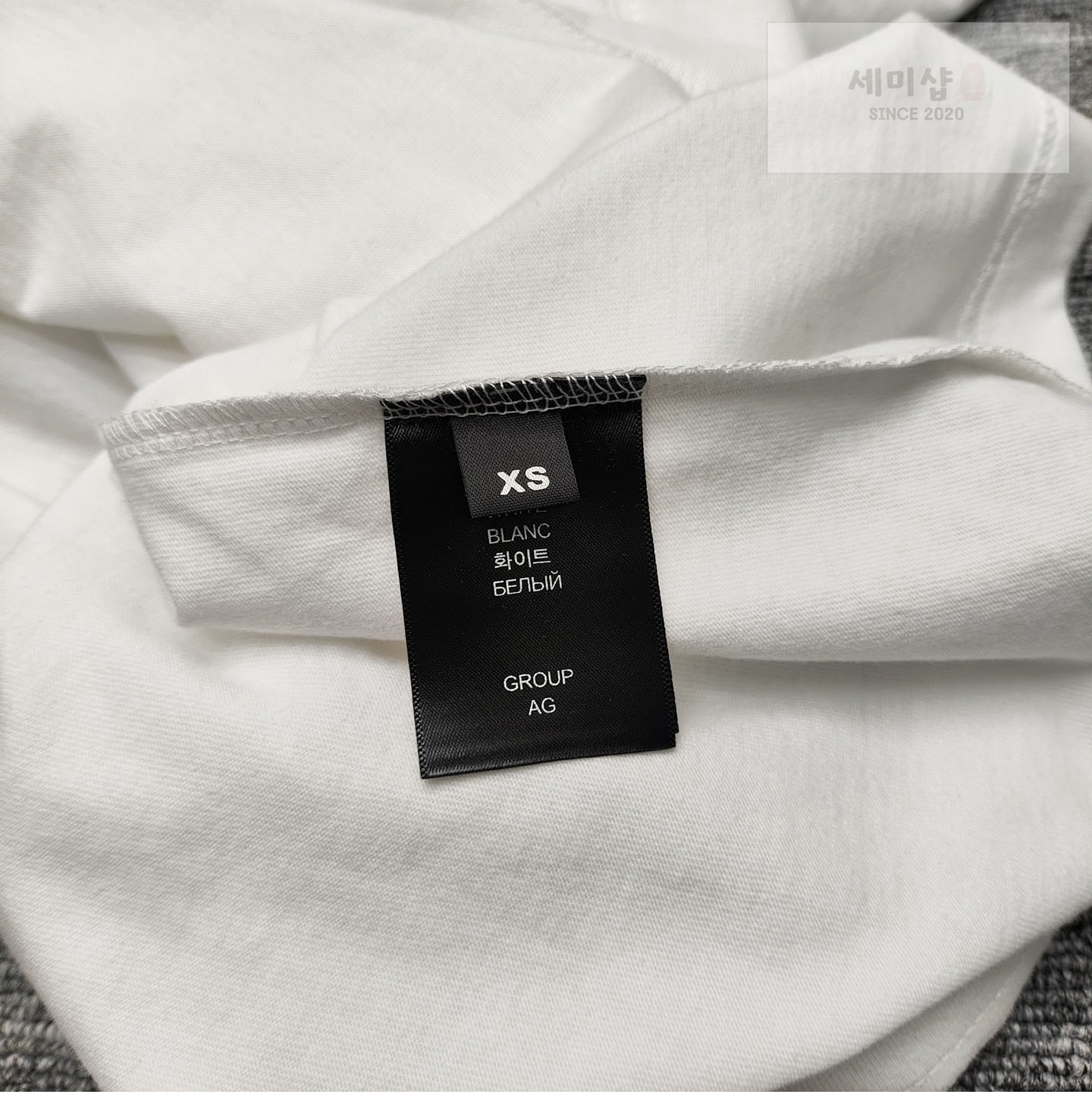 Vetements 베트멍 Y2K 반팔 티셔츠 화이트 의류 13번 이미지