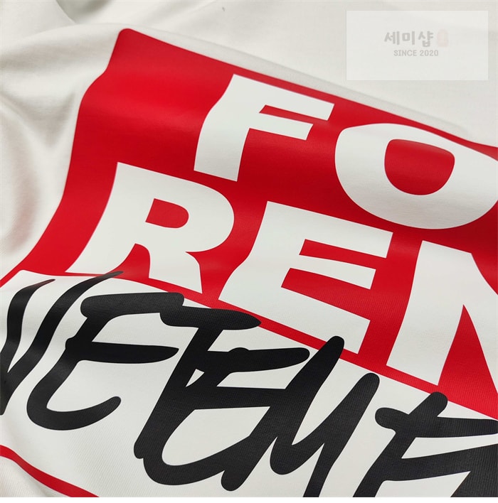 Vetements 베트멍 for Rent 오버사이즈 반팔 티셔츠 의류 8번 이미지