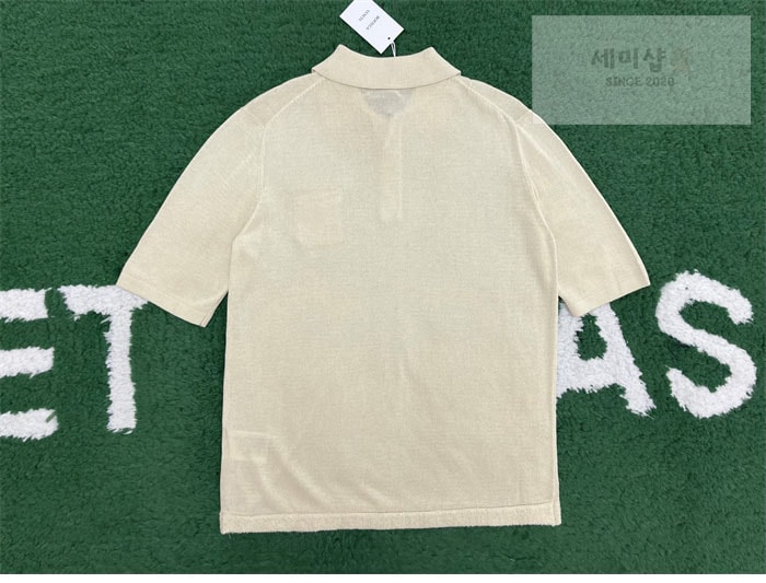 Bottega Veneta 보테가베네타 스트링슬림 라이트 린넨 폴로 셔츠 의류 7번 이미지