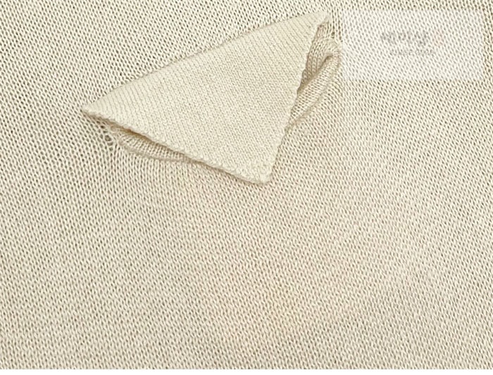Bottega Veneta 보테가베네타 스트링슬림 라이트 린넨 폴로 셔츠 의류 10번 이미지