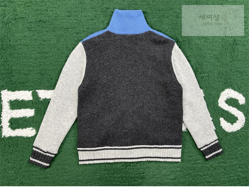 보테가베네타 보테가베네타 울 집업 컬러 블록 자켓 의류 13번 이미지