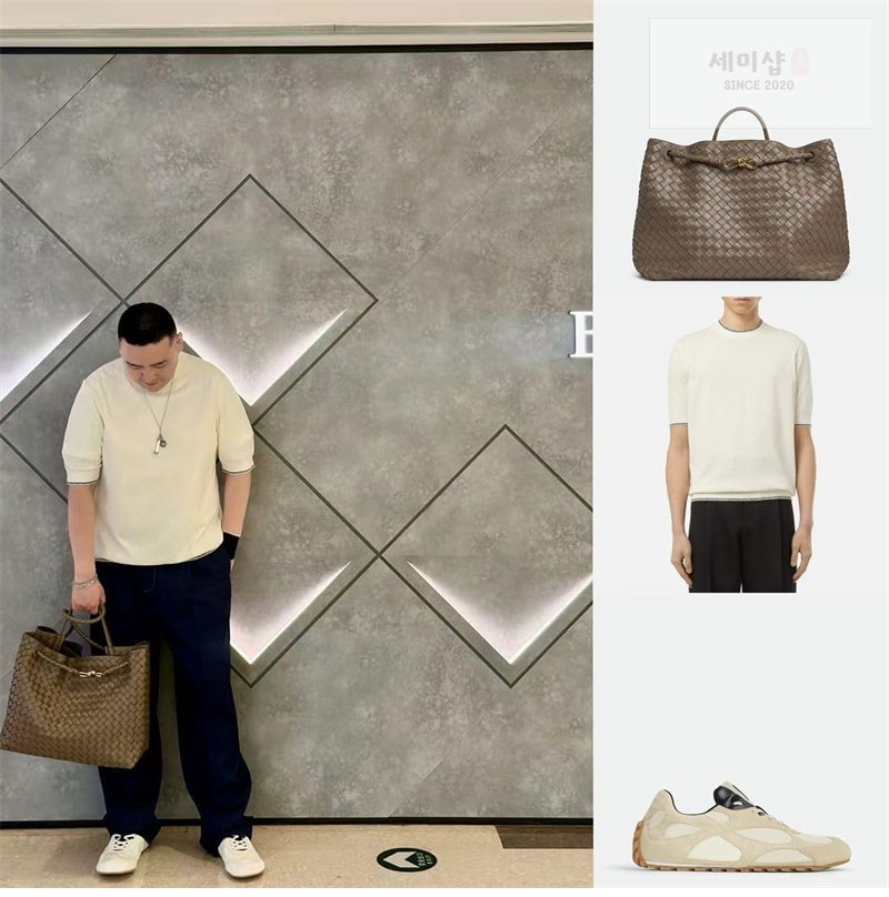 Bottega Veneta 보테가베네타 코튼 부클레 탑 의류 2번 이미지