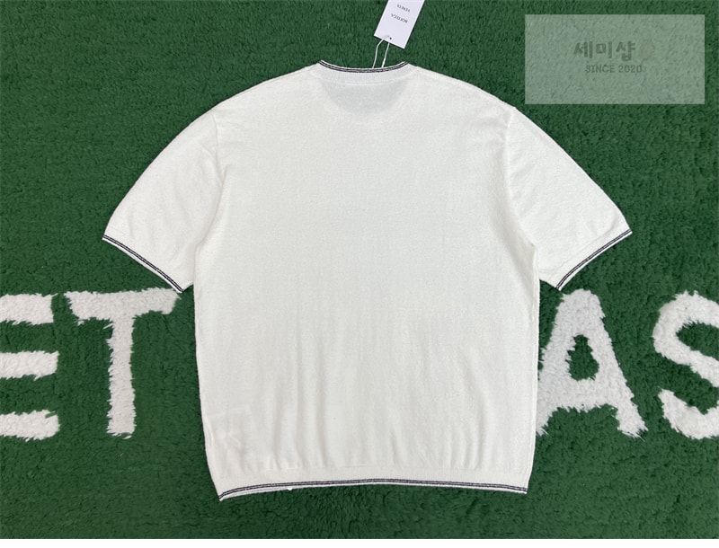 Bottega Veneta 보테가베네타 코튼 부클레 탑 의류 5번 이미지