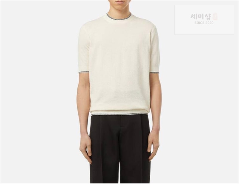Bottega Veneta 보테가베네타 코튼 부클레 탑 의류 12번 이미지