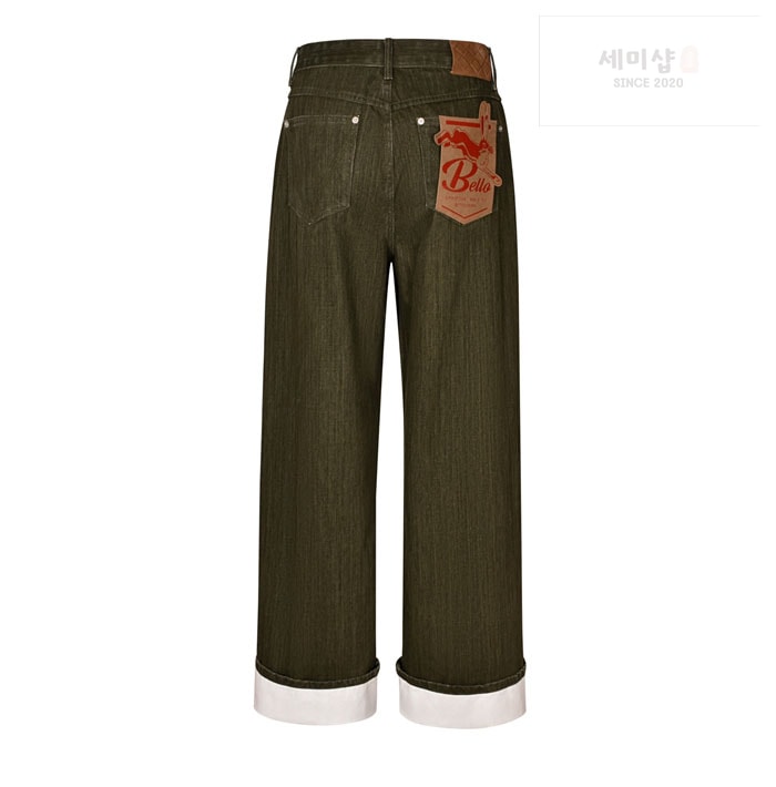 Bottega Veneta 보테가베네타 25SS 턴업 데님 팬츠 레플리카 4번 이미지 - 의류 | 세미샵 레플리카 사이트
