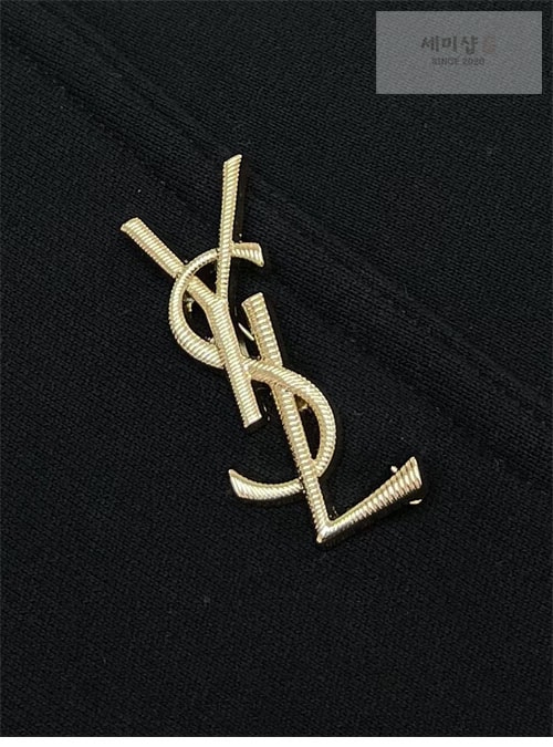 Saint Laurent 생로랑 로고 반집업 후디 의류 6번 이미지