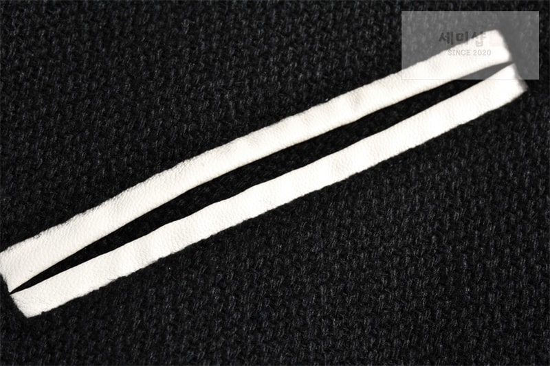 Saint Laurent 생로랑 바시티 테디 봄버 자켓 블랙 의류 9번 이미지