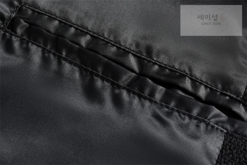 Saint Laurent 생로랑 바시티 테디 봄버 자켓 블랙 의류 11번 이미지