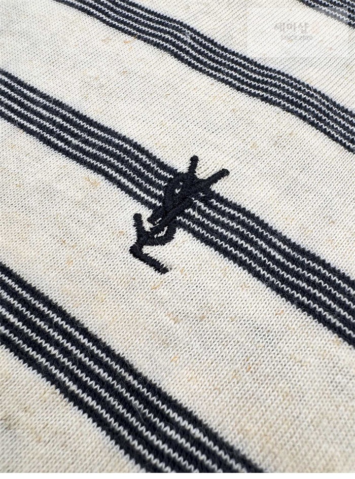 Saint Laurent 생로랑 스트라이프 카산드라 반팔 티셔츠 의류 7번 이미지
