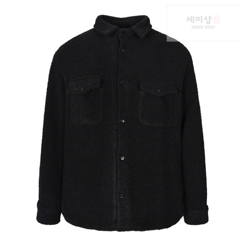 Saint Laurent 생로랑 울 블렌드 오버 셔츠 의류 5번 이미지