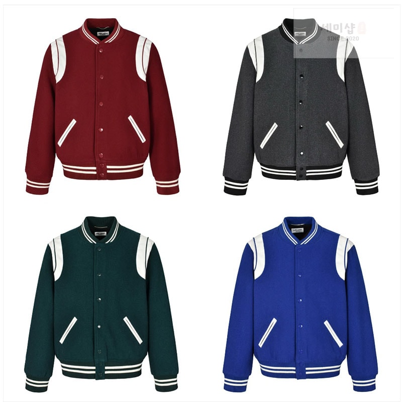 Saint Laurent 생로랑 울 테디 자켓 의류 1번 이미지